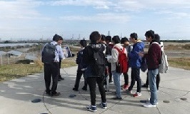 流通科学大学夢洲視察
