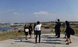 四天王寺大学夢洲視察
