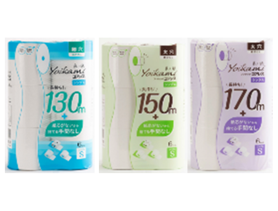 良い紙6Rワンタッチコアレス130mS,150mS,170mS