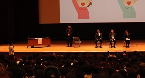 出前授業の写真