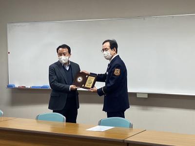 記念品の授与