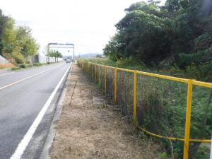 道路除草施工後