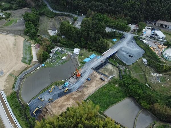 工事用進入路工事の状況（令和7年5月）
