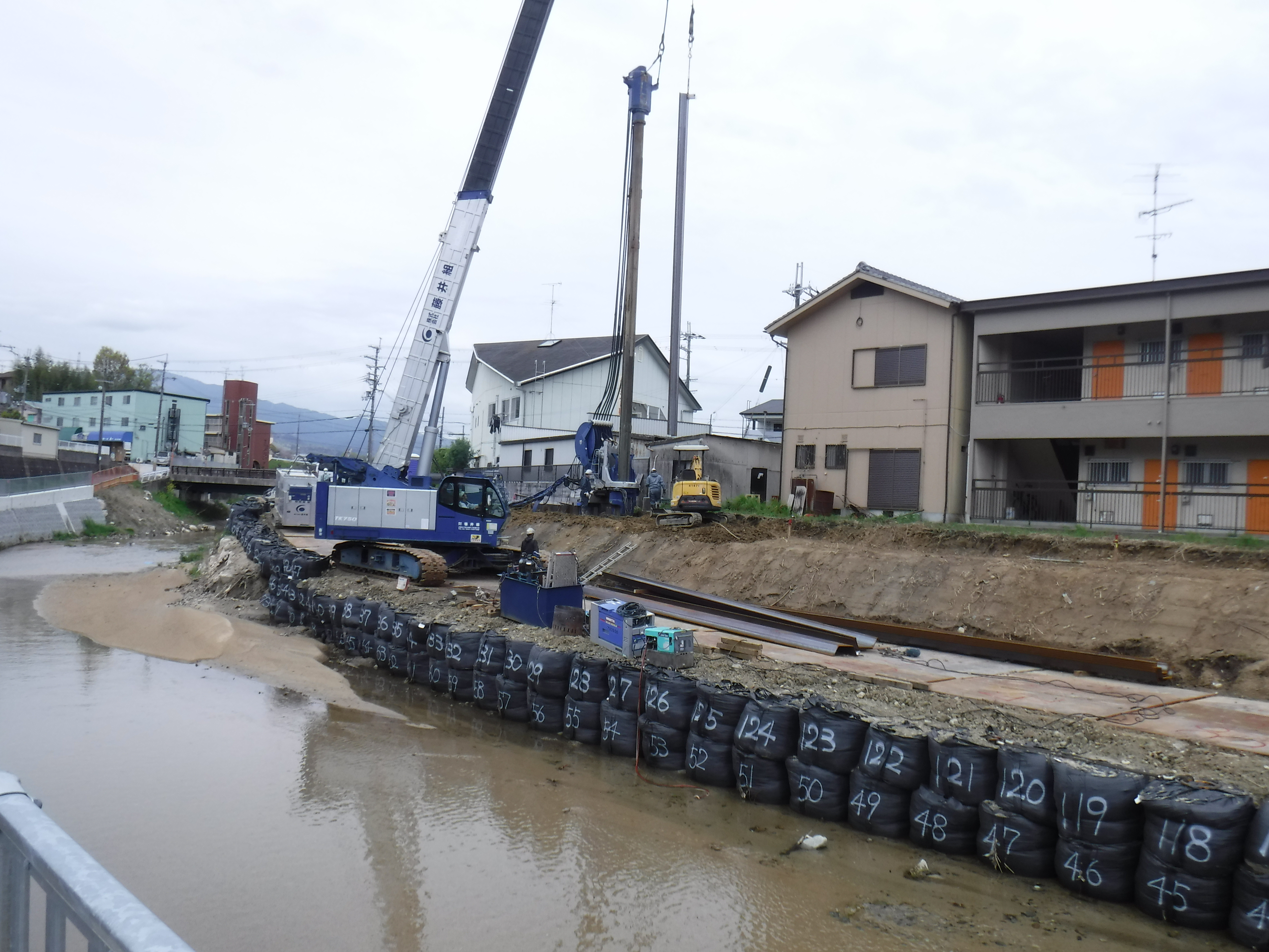 梅川改修工事工事実施状況写真(R3)