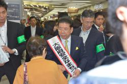 大阪府安全なまちづくり大使「西川きよし氏」特殊詐欺被害防止キャンペーン2
