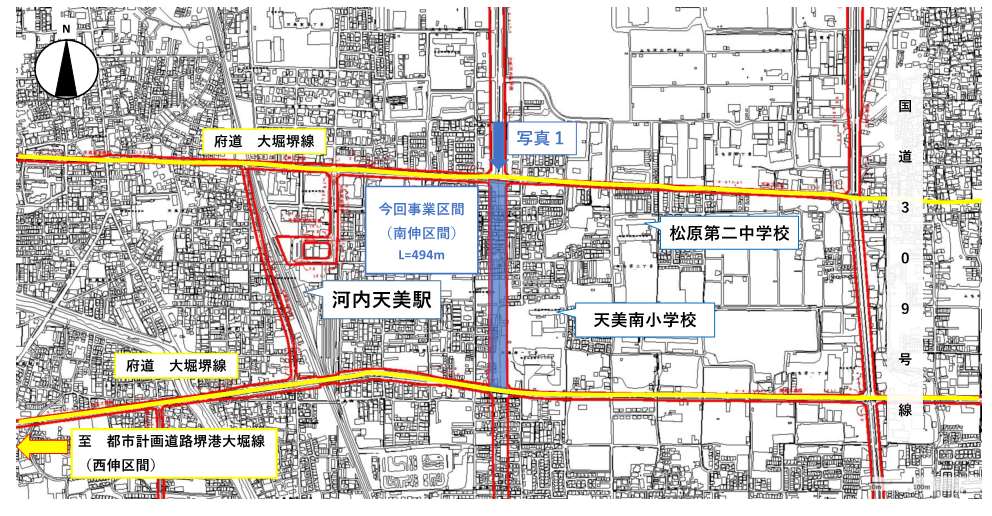 事業箇所拡大平面図