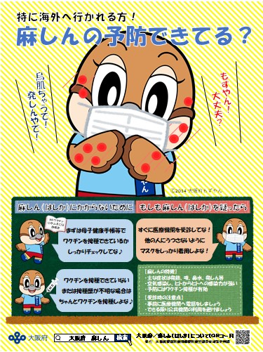 麻しんポスター