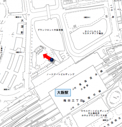 ビュースポットの位置図