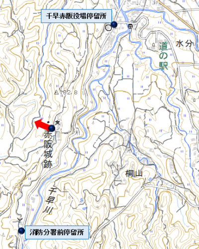 ビュースポットの位置図