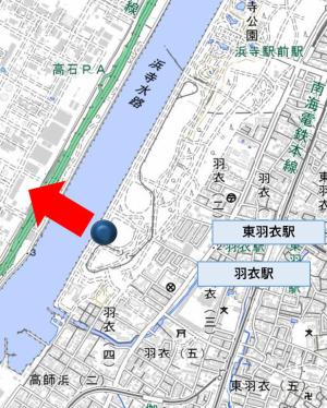ビュースポットの位置図