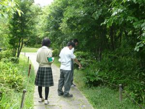 大阪府立園芸高等学校ビオトープ部の写真その2