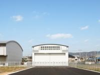 大阪府広域搬送拠点臨時医療施設の外観写真