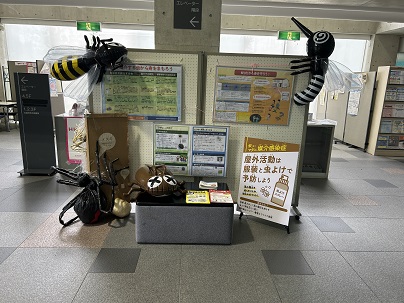 【写真】ロビー展示全体