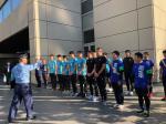 浪速区ランニングパトロールの様子1