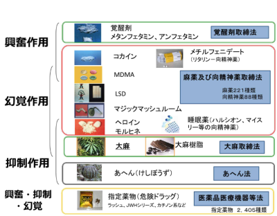 違法薬物と法規制