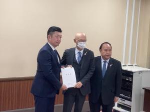 要望書の手交2