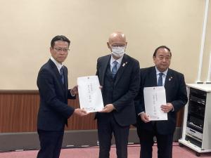 要望書の手交5