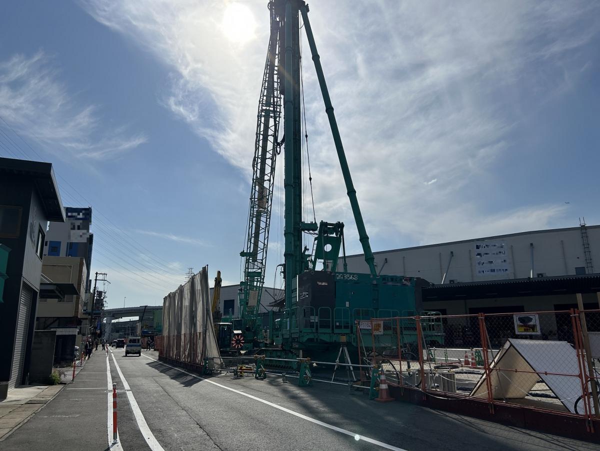 支柱建設工事【荒本北工区その2】