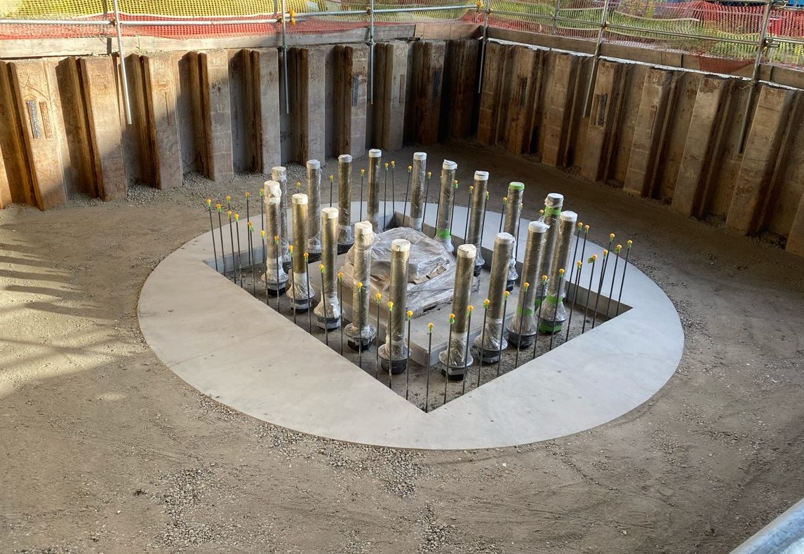 支柱建設工事【荒本西工区その2】