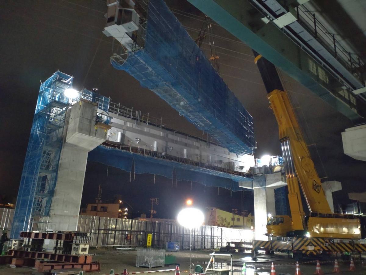 鋼軌道桁建設工事【荒本西工区外】01