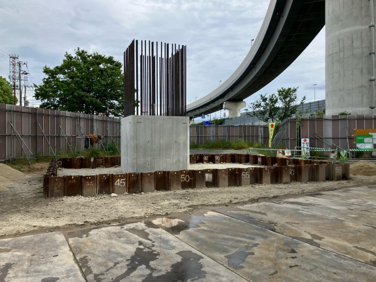 門真南駅(仮称)駅舎建設工事R8年7月7日_3
