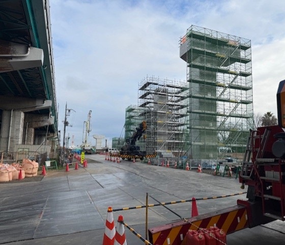鴻池新田駅（仮称）駅舎建設工事01