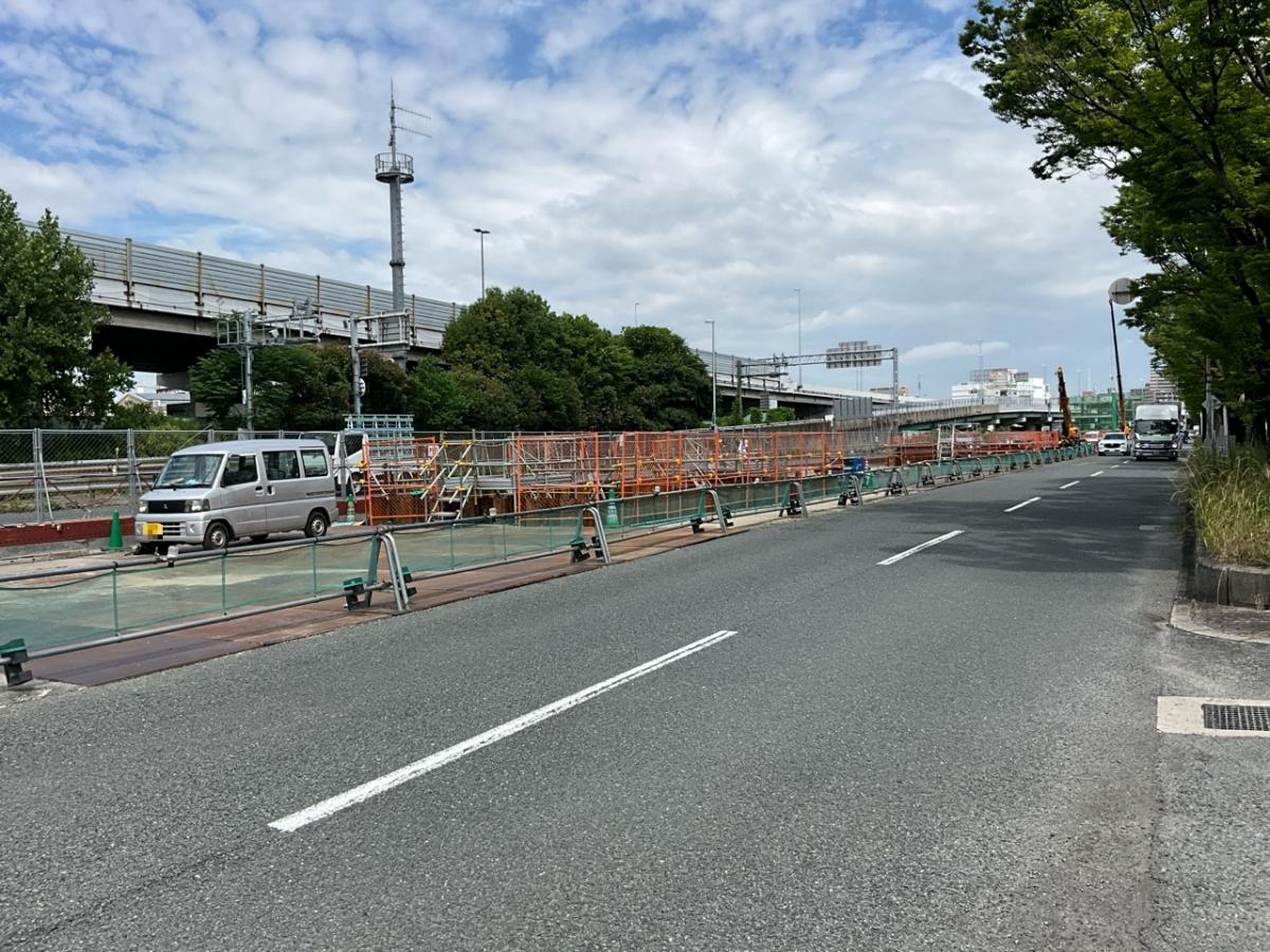 支柱建設工事【松生町工区】02