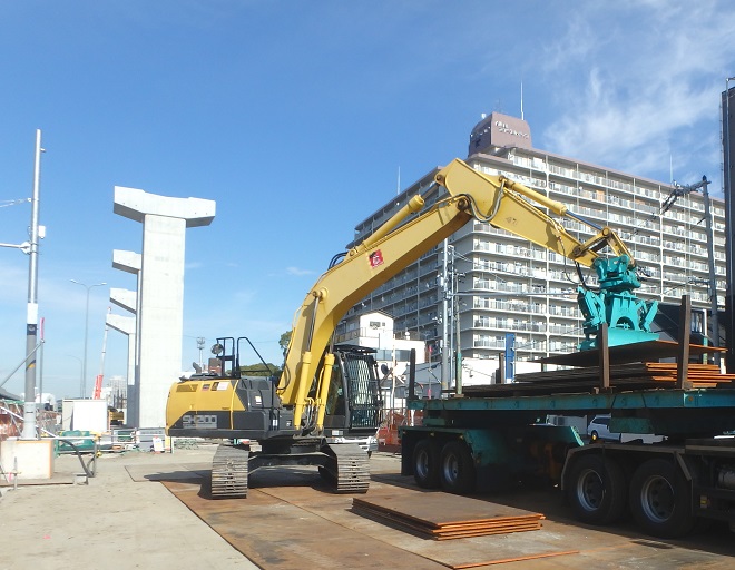 支柱建設工事【西岩田工区その3】01