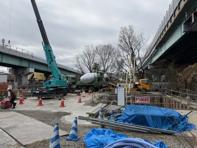 支柱建設工事【中鴻池町工区】02