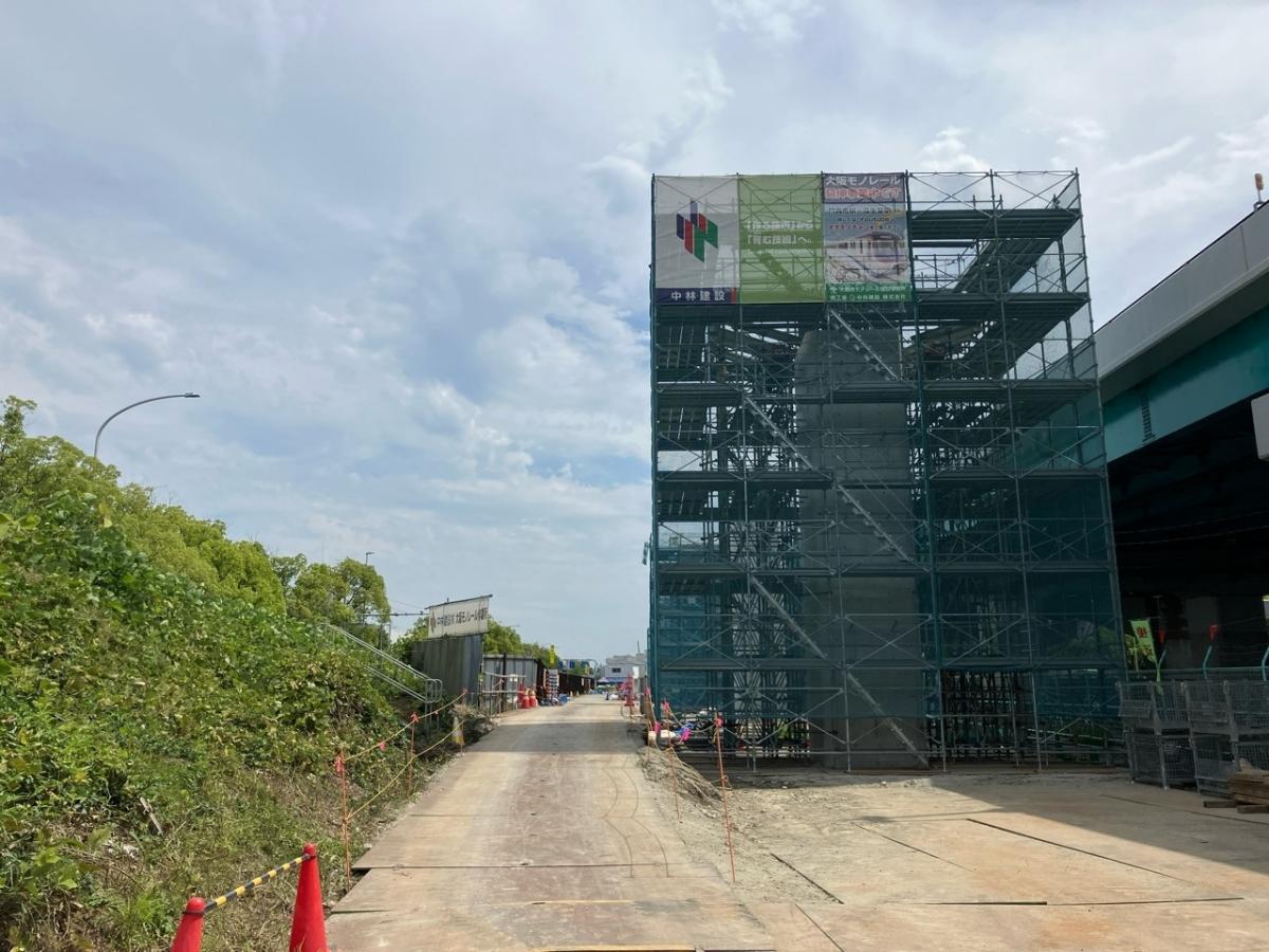 支柱建設工事【安田工区その1】02