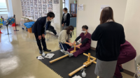 体力測定会の様子