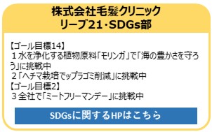 株式会社毛髪クリックリーブ21・SDGs部
