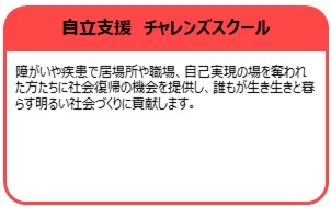 自立支援　チャレンズスクール