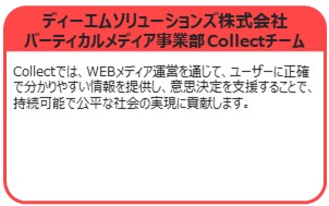 ディーエムソリューションズ株式会社 バーティカルメディア事業部 Collectチーム