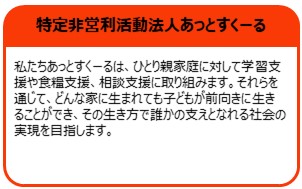 特定非営利活動法人あっとすくーる