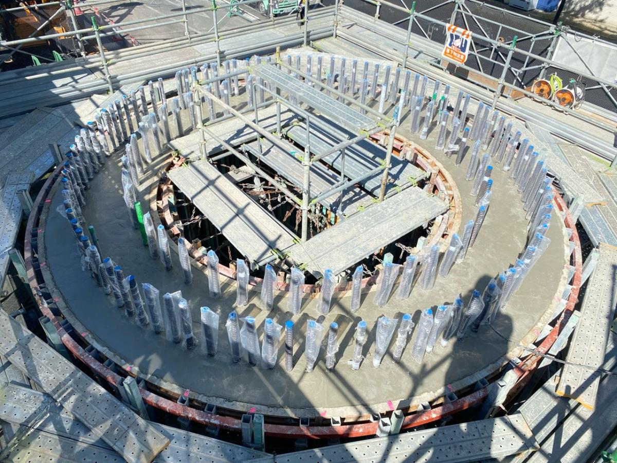 支柱建設工事【荒本西工区その2】