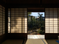 書院から臨む庭園