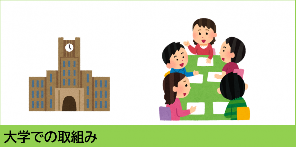 大学での取組み