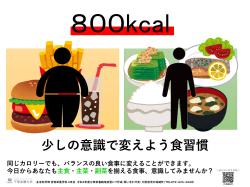 少しの意識で変えよう食習慣