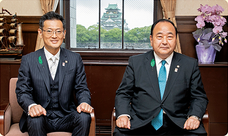 正副議長の写真