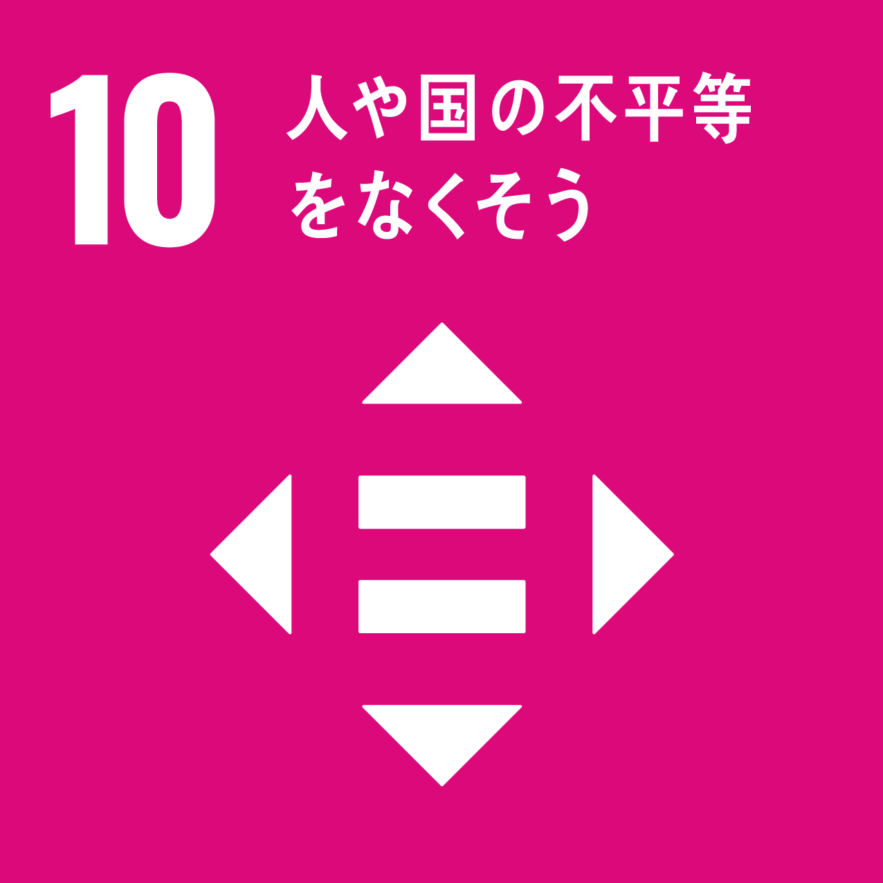 SDGs 10人や国の不平等をなくそう
