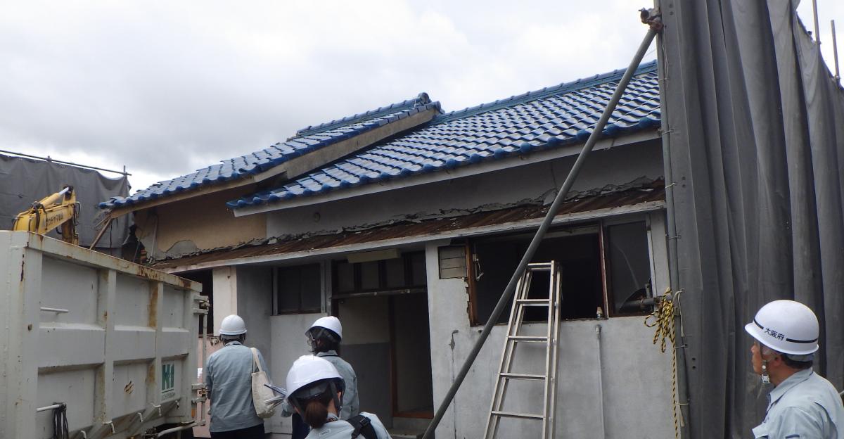 建築物解体現場等一斉パトロール