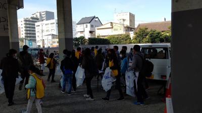 スポーツごみ拾い in いずみおおつ1