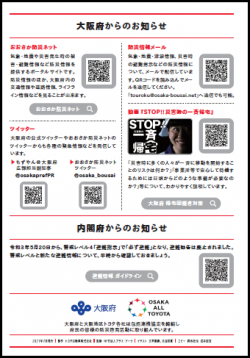 防災ブック裏面