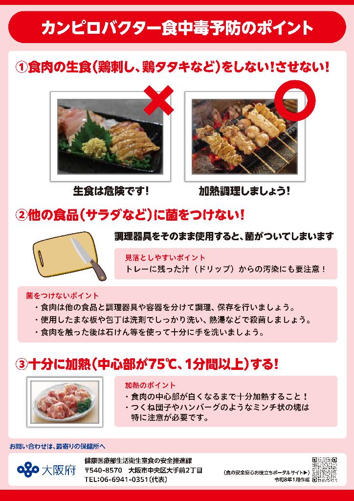 カンピロバクター食中毒2