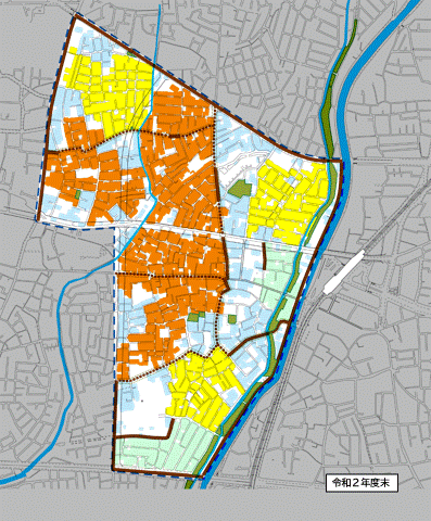 寝屋川市池田大利地区改善状況