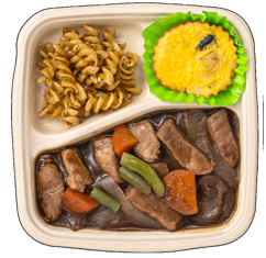 豚モモ肉の赤ワイン煮