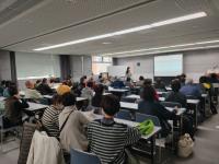 羽曳野市事業後結果説明会の様子