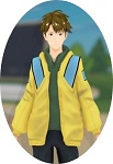 黄色い服のアバター