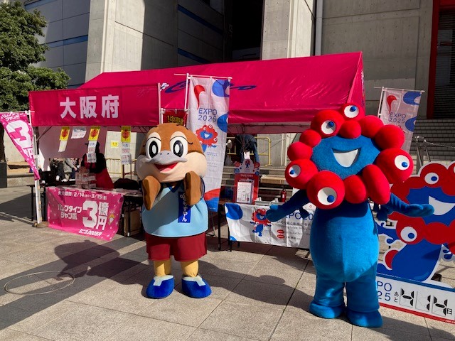 販売イベント当日の写真